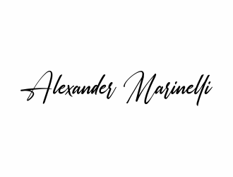 Alexander Marinelli logo design by hidro