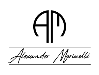 Alexander Marinelli logo design by rizuki