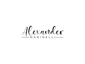 Alexander Marinelli logo design by Msinur