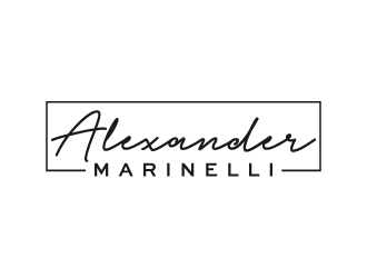 Alexander Marinelli logo design by akilis13