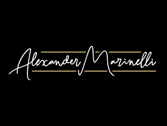 Alexander Marinelli logo design by akilis13