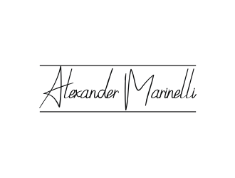 Alexander Marinelli logo design by KQ5