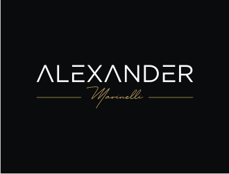 Alexander Marinelli logo design by KQ5