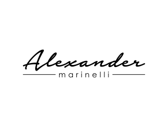 Alexander Marinelli logo design by aflah