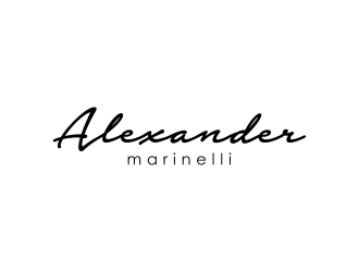 Alexander Marinelli logo design by aflah