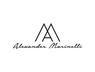 Alexander Marinelli logo design by aflah