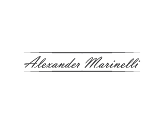 Alexander Marinelli logo design by aryamaity