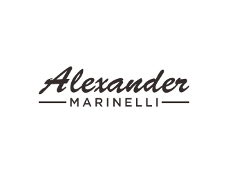 Alexander Marinelli logo design by dodihanz