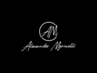 Alexander Marinelli logo design by tukang ngopi