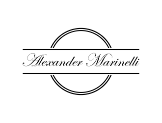 Alexander Marinelli logo design by dodihanz