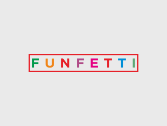 Funfetti logo design by Greenlight