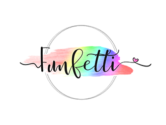 Funfetti logo design by 3Dlogos