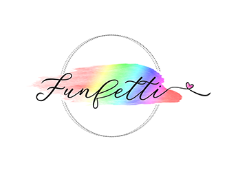 Funfetti logo design by 3Dlogos