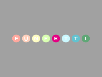 Funfetti logo design by Greenlight