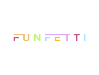 Funfetti logo design by Rizqy