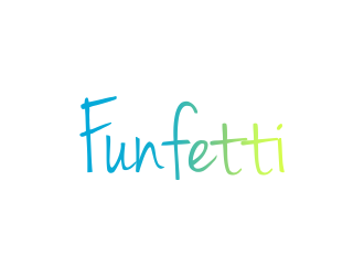 Funfetti logo design by p0peye