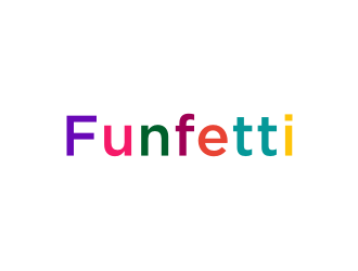 Funfetti logo design by vostre