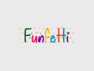 Funfetti logo design by Zeratu