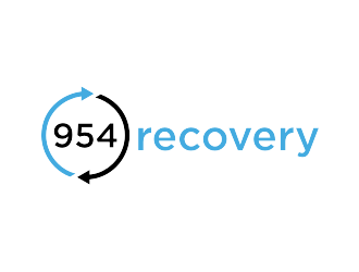 954 recovery  logo design by Garmos