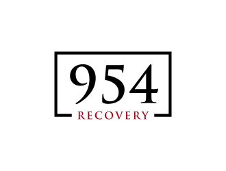 954 recovery  logo design by GassPoll