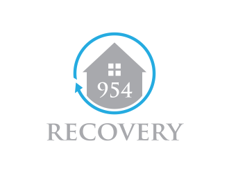 954 recovery  logo design by GassPoll