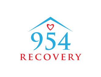 954 recovery  logo design by GassPoll