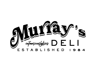 Murrays Deli logo design by jonggol