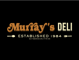 Murrays Deli logo design by jonggol