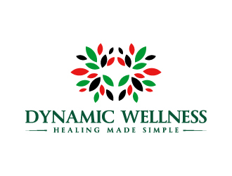 Dynamic Wellness logo design by Erasedink