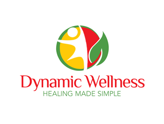 Dynamic Wellness logo design by kunejo