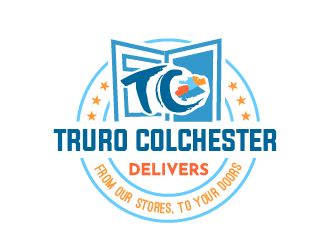 Truro Colchester Delivers logo design by SOLARFLARE