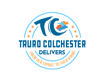 Truro Colchester Delivers logo design by SOLARFLARE