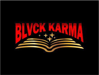 BLVCK KARMA  (Black karma)  logo design by up2date