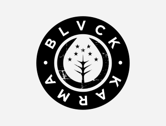 BLVCK KARMA  (Black karma)  logo design by ageseulopi