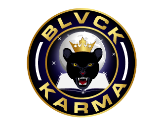 BLVCK KARMA  (Black karma)  logo design by axel182