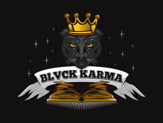 BLVCK KARMA  (Black karma)  logo design by naldart