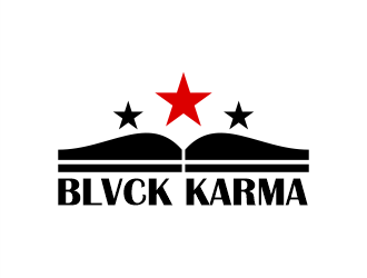 BLVCK KARMA  (Black karma)  logo design by Gwerth