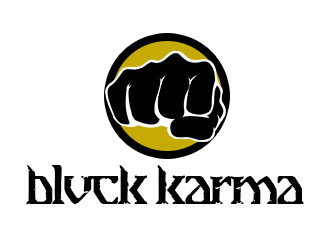 BLVCK KARMA  (Black karma)  logo design by kunejo