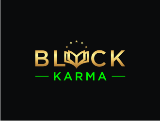 BLVCK KARMA  (Black karma)  logo design by mbamboex