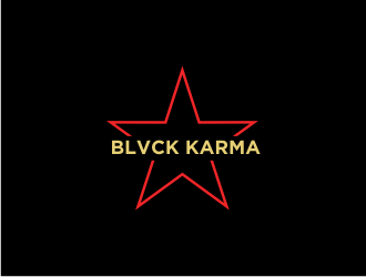 BLVCK KARMA  (Black karma)  logo design by Lafayate