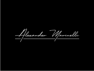 Alexander Marinelli logo design by asyqh