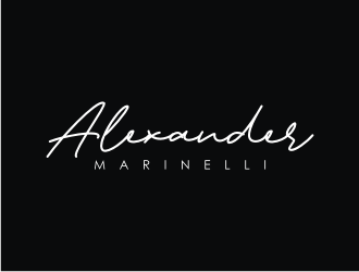 Alexander Marinelli logo design by ora_creative