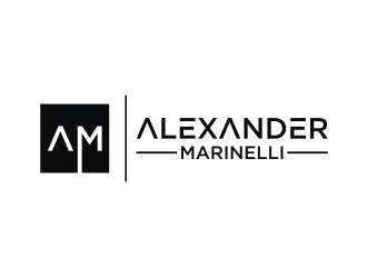 Alexander Marinelli logo design by ora_creative