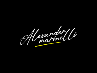 Alexander Marinelli logo design by pakderisher