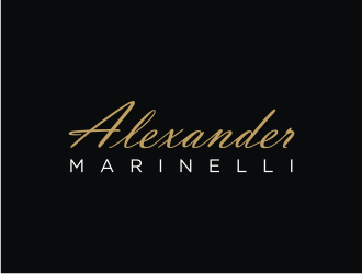 Alexander Marinelli logo design by KQ5