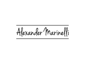 Alexander Marinelli logo design by treemouse