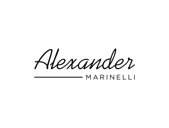 Alexander Marinelli logo design by vostre