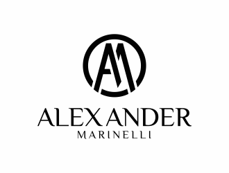 Alexander Marinelli logo design by Renaker