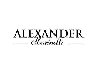 Alexander Marinelli logo design by almaula