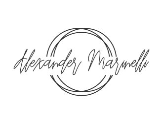 Alexander Marinelli logo design by hashirama